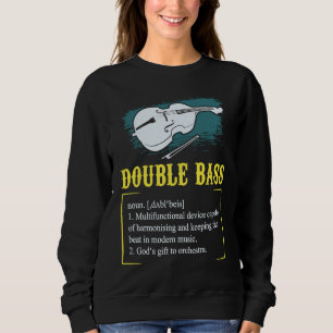 Camiseta Contrabaixo T para um Contrabaixista
