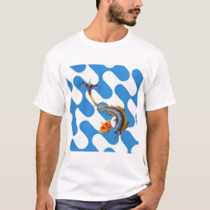 Camiseta Contrada Capitana dell' Onda (Wave) Palio