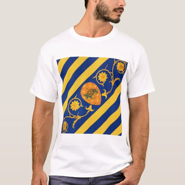 Camiseta Contrada della Tartuca (Tortoise) Palio di Siena (Frente)