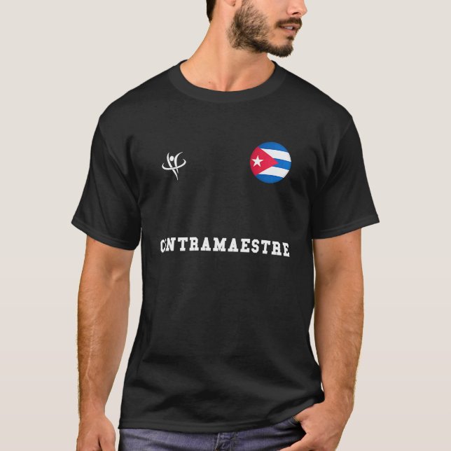 Camiseta CONTRAMAESTRE Cuba Vintage Sports (Frente)