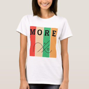 Camiseta Contraste e Geometria Negrito