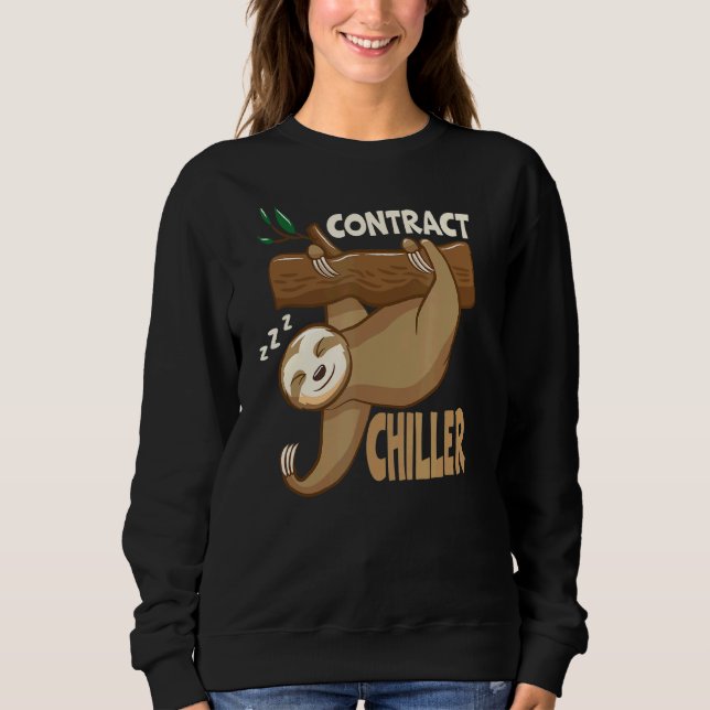 Camiseta Contrato Chiller Irony Sloth 1 (Frente)