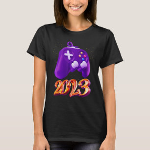 Camiseta Controlador B de Jogo de Vídeo Desbloqueado no Nív