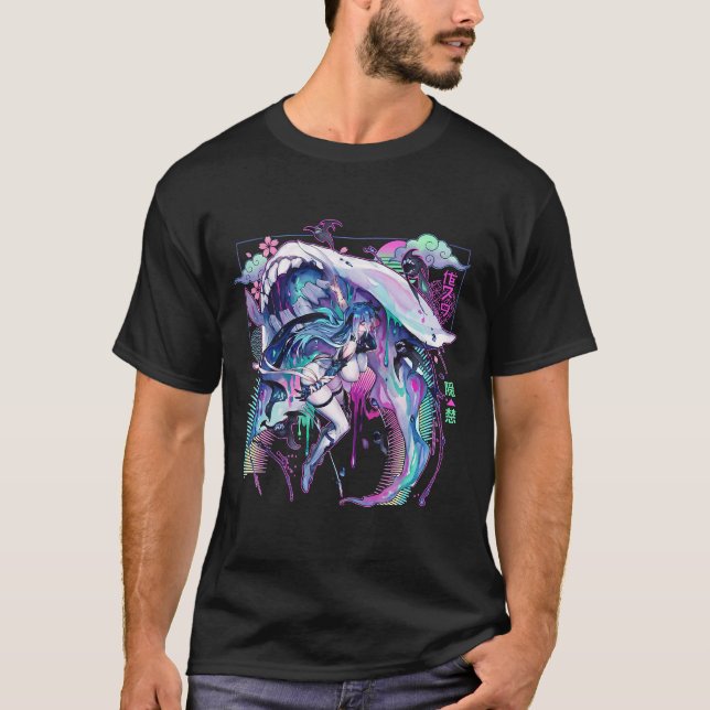 Camiseta Controlador de Atributo Instinto Narja Caos Zero N (Frente)