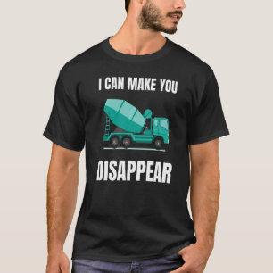 Camiseta Controlador de Caminhão Misturador de Cimento de C
