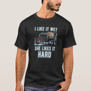Camiseta Controlador de Caminhão Misturador de Cimento de C