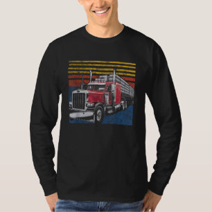Camiseta Controlador de Caminhoneiro de Design Semi com Vin