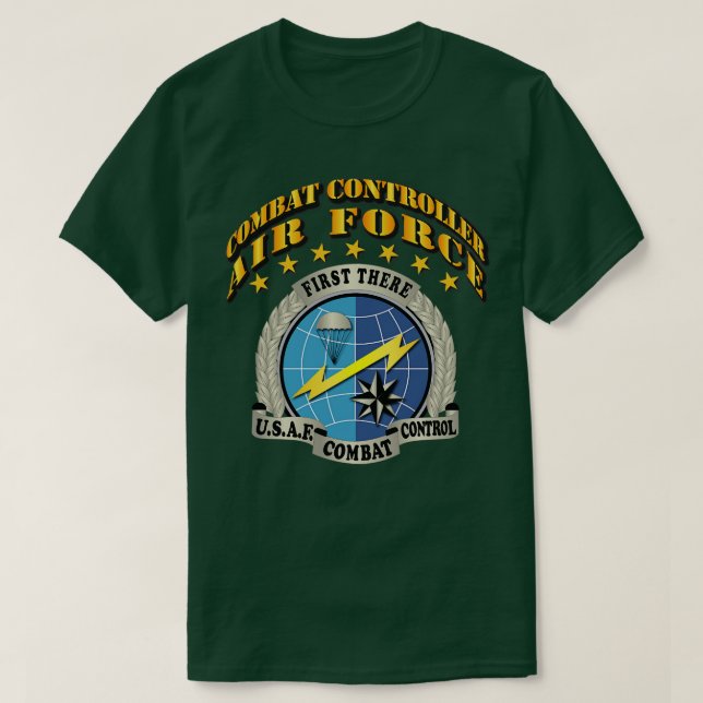 Camiseta Controlador de Combate USAF (Frente do Design)