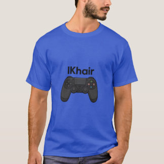 Camiseta Controlador de DuplaChoque para Jogos - Ilustração