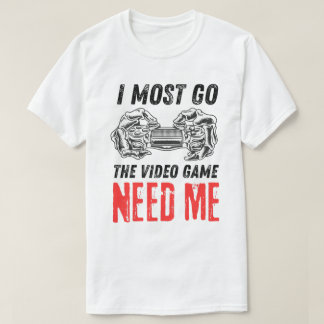 Camiseta Controlador de Jogo Esqueleto Necessita do Meu Des
