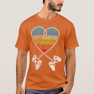 Camiseta Controlador de Jogo Retro Vintage Presente de Cora