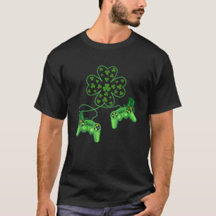 Camiseta Controlador de Jogos de Vídeo Gamer Boys Irish St