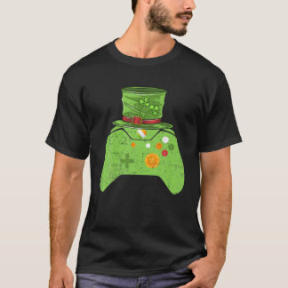 Camiseta Controlador de Jogos de Vídeo Gamer Boys Irish St 