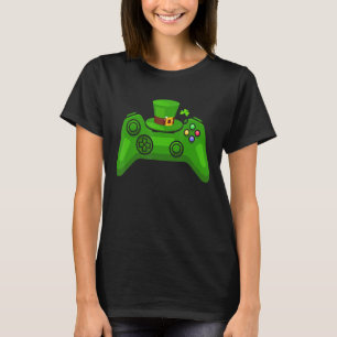 Camiseta Controlador de Jogos de Vídeo Gamer Boys Irish St