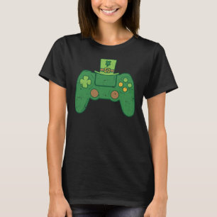 Camiseta Controlador de Jogos de Vídeo Gamer Boys Irish St