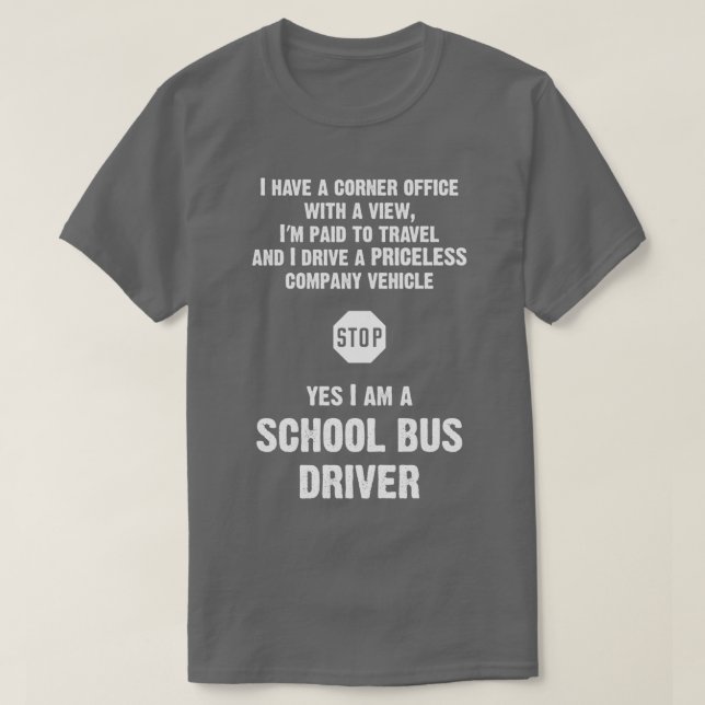 CAMISETA CONTROLADOR DE ÔNIBUS DA ESCOLA 35 (Frente do Design)