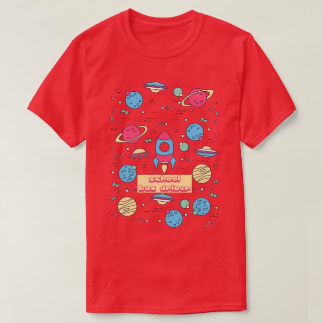 CAMISETA CONTROLADOR DE ÔNIBUS DA ESCOLA 57 (Frente do Design)