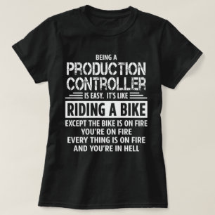 Camiseta Controlador de produção