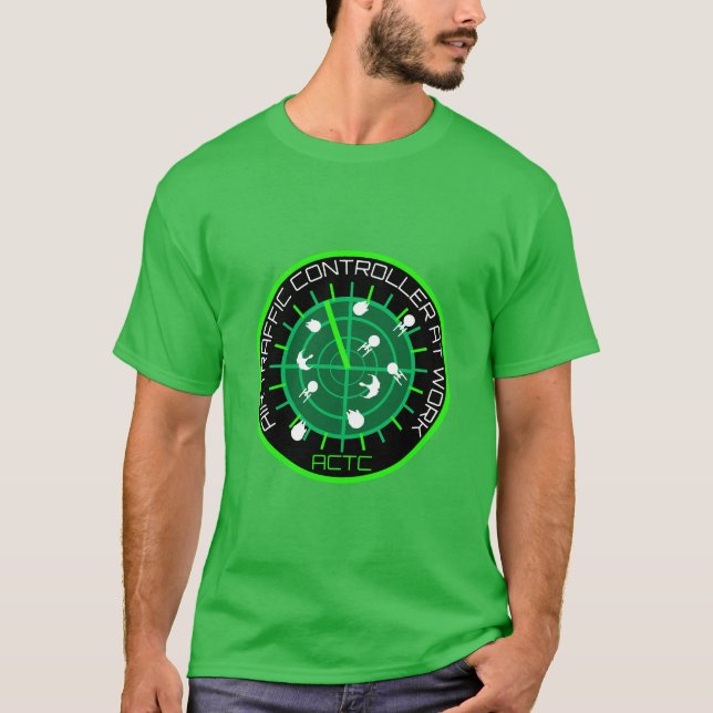 Camiseta Controlador de Tráfego Aéreo (Frente)