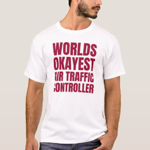 Camiseta Controlador de Tráfego Aéreo Mundiais Okayest