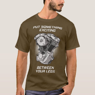 Camiseta Controlador de Vestuário de Cilindrada de Cilindra