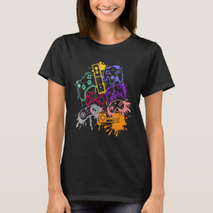 Camiseta Controlador de Video Game de Controle Todas as Coi