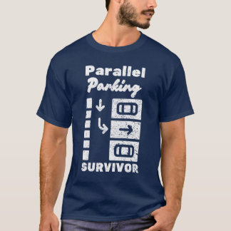 Camiseta Controlador Engraçado de Sobrevivência Parallel Pa
