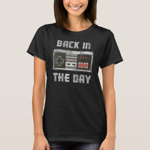 Camiseta Controlador Nintendo Nes No Gráfico Da Vintagem D