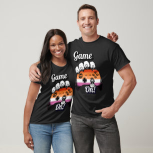 Camiseta Controlador Pata de Tigre Jogo Orgulho Lé