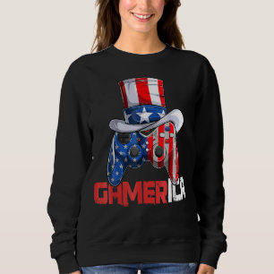 Camiseta Controlador Tio Sam Vídeo Jogo Gamerica Sinalizado