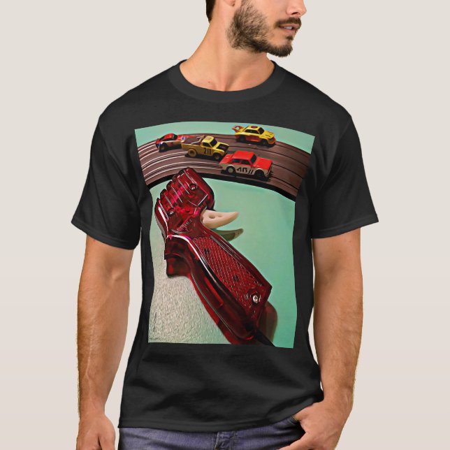 Camiseta Controladora de carro de slot (Frente)