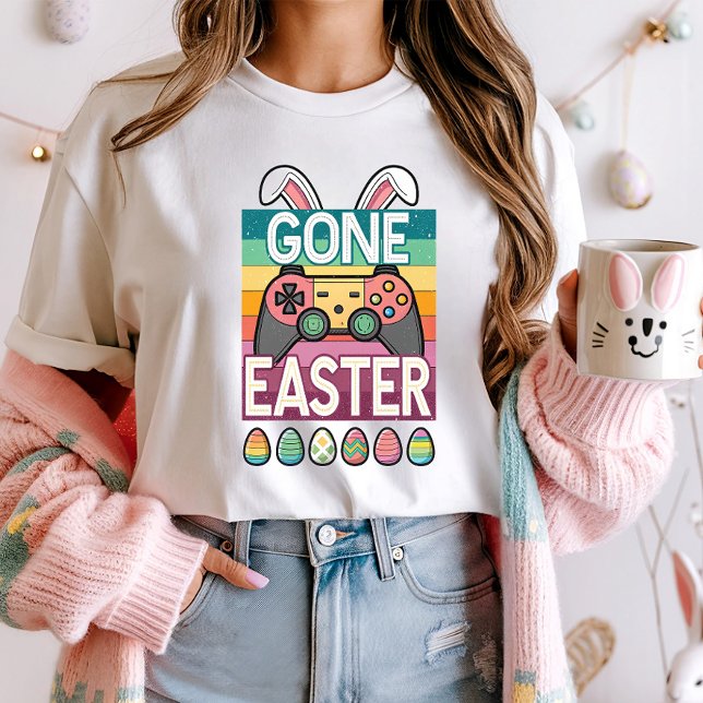 Camiseta Controladora de Jogador de Páscoa Cony (Criador carregado)