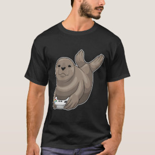 Camiseta Controladora de Jogador de Seal
