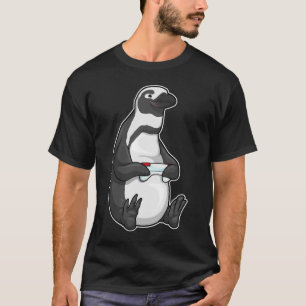 Camiseta Controladora de Jogador Penguin