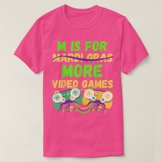 Camiseta Controladora de Videos games para jogadores de tea (Frente do Design)