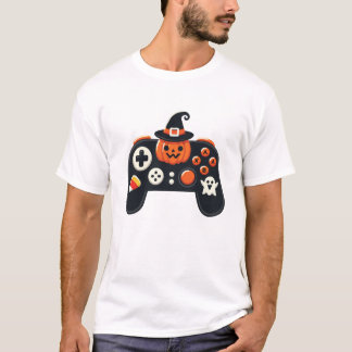 Camiseta Controladora do Halloween para jogos