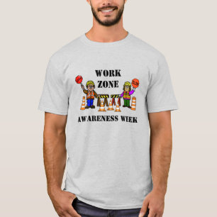 Camiseta Controladores de tráfego de sensibilização para a