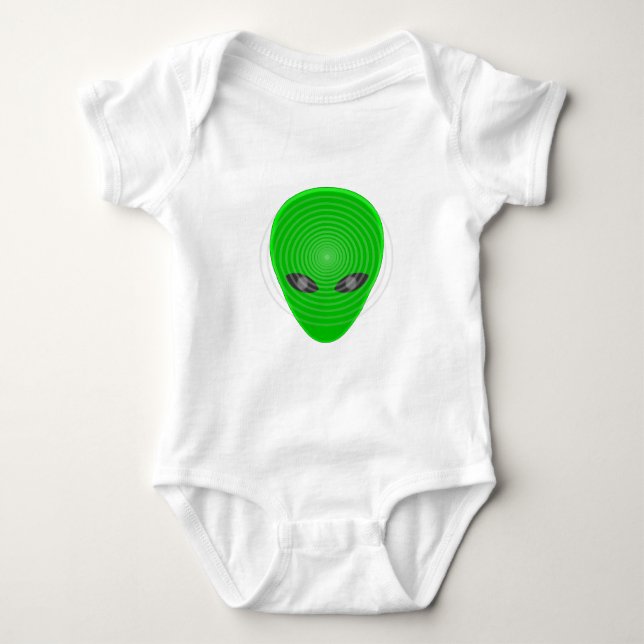 Camiseta Controle da cabeça da alienígena (Frente)