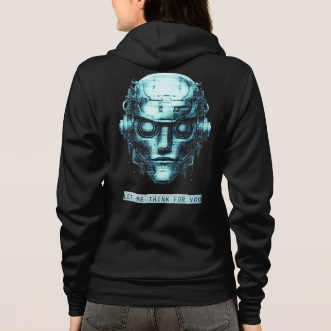 Camiseta Controle da mente Verdadeiro Cyberpunk Frente e Tr (Verso)