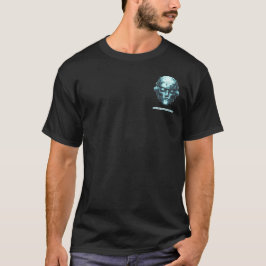 Camiseta Controle da mente Verdadeiro Cyberpunk Frente e Tr