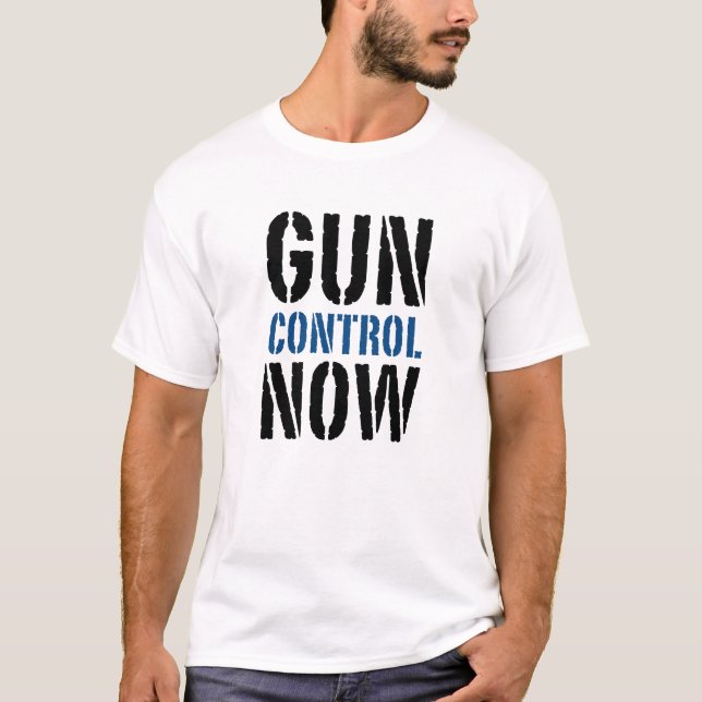 Camiseta Controle de Armas Agora (Frente)