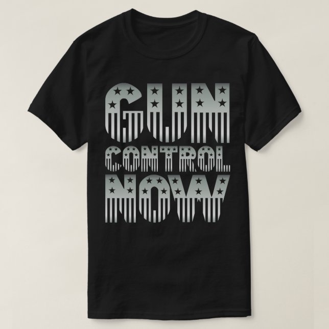 Camiseta Controle de Armas Agora (Frente do Design)
