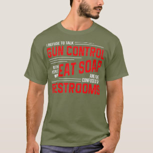 Camiseta Controle de Armas Alterações ao segundo Pro Gun 