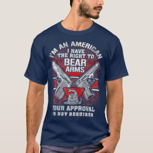 Camiseta Controle de Armas Direito de Ocultar Teto de Armas