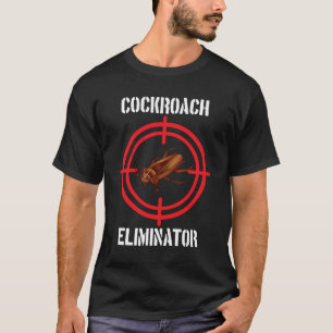 Camiseta Controle de pragas de baratas eliminadoras de bara