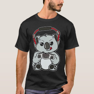 Camiseta Controle de Video Games Online para Jogos H Koala 