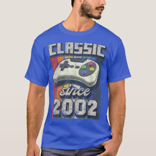 Camiseta Controle de vídeo retrô clássico de 2002 de aniver
