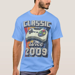 Camiseta Controle de vídeo retrô clássico de 2009 de aniver