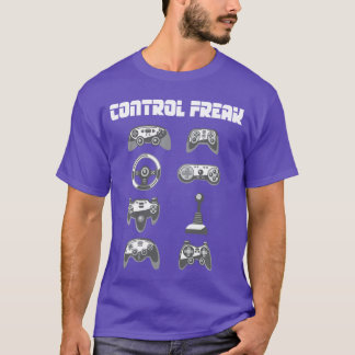 Camiseta Controle Fanático Controlador de Jogos Divertido V