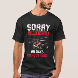 Camiseta Controle Remoto de Helicóptero RC Design Gráfico H